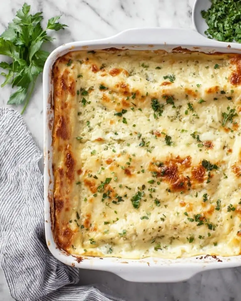 White Chicken Lasagna Recipe