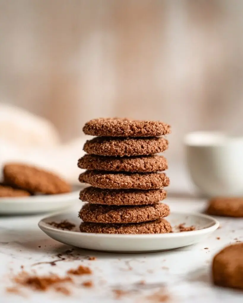 Almond Butter Espresso Cookies Recipe