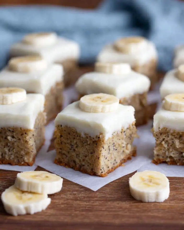 Banana Bread Brownies with Brown Butter Frosting Recipe