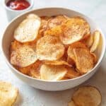 Oven Baked Potato Chips Recipe