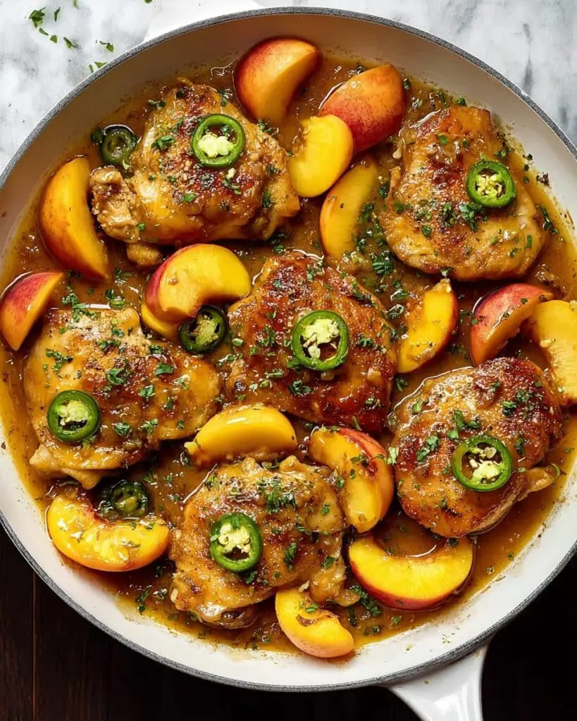Jalapeno Peach Chicken Recipe