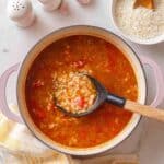 Tomato Rice Soup Recipe