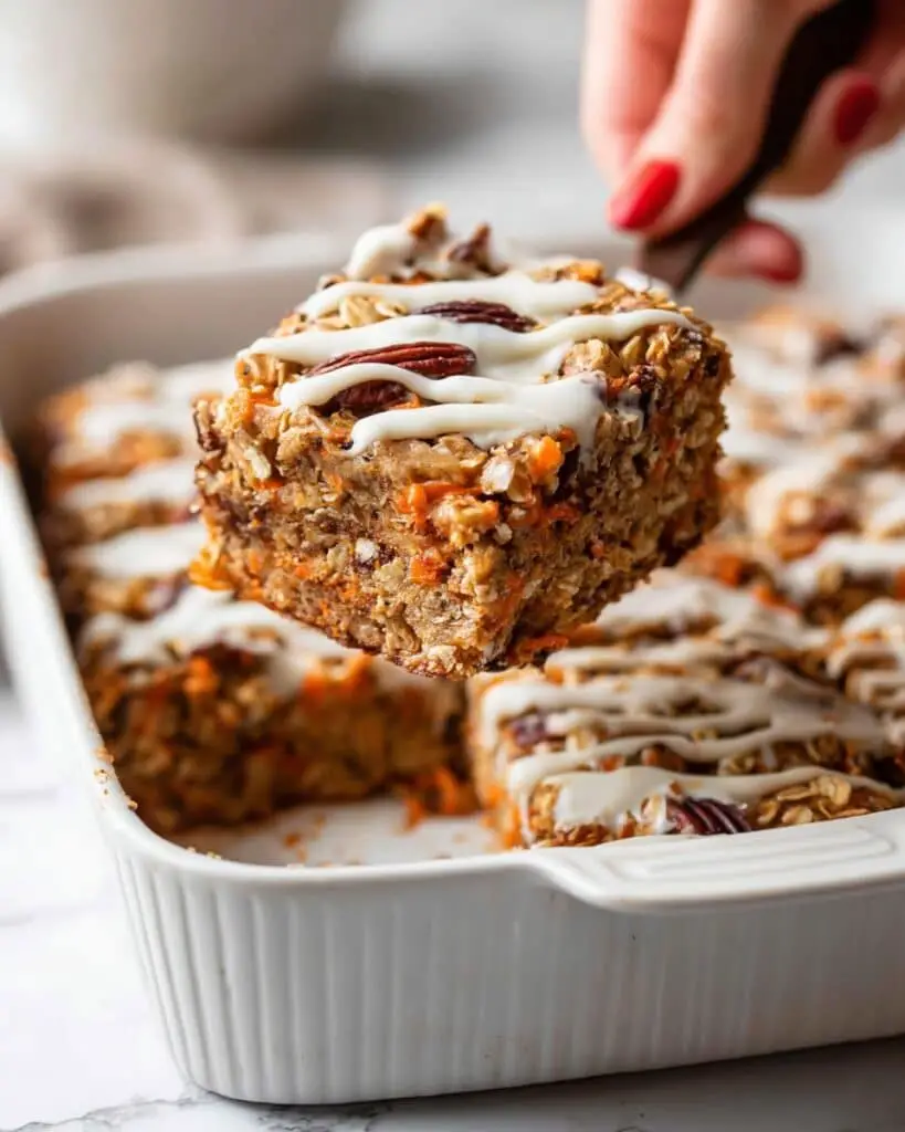 Carrot Cake Baked Oatmeal Recipe