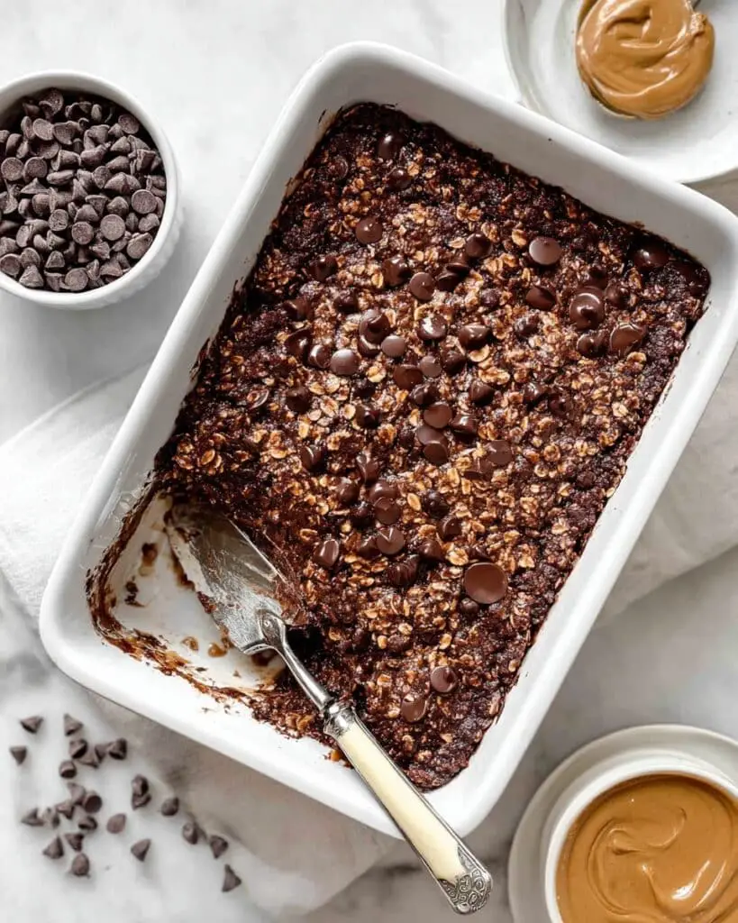 Baked Chocolate Brownie Oatmeal Recipe