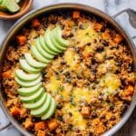 Southwest Sweet Potato, Black Bean, and Rice Skillet Recipe