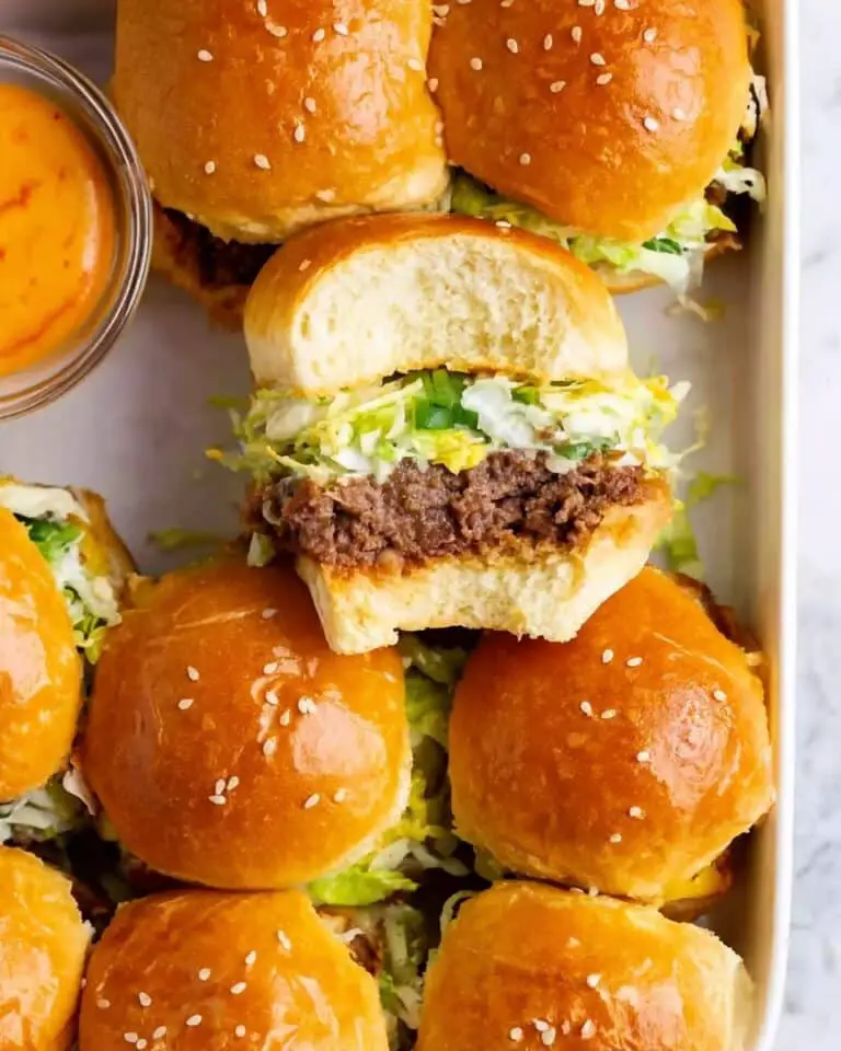 Big Mac Sliders Recipe