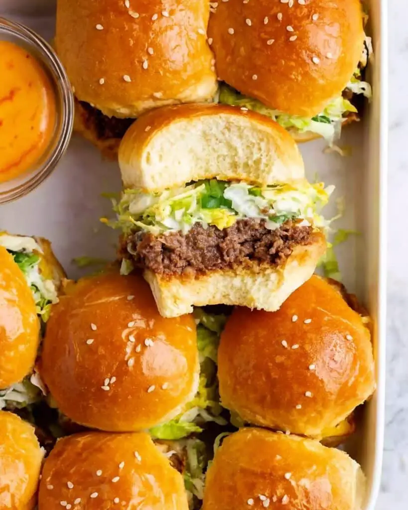 Big Mac Sliders Recipe