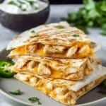 Cheddar Chicken Quesadilla Recipe