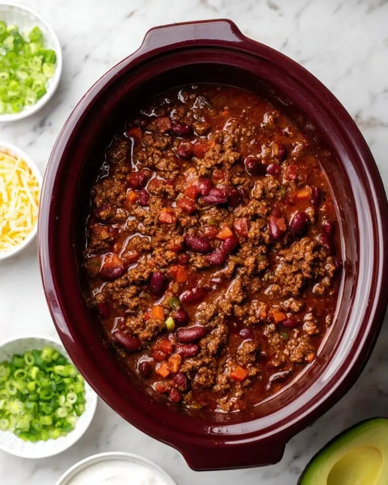 Healthy Slow Cooker Chili Recipe