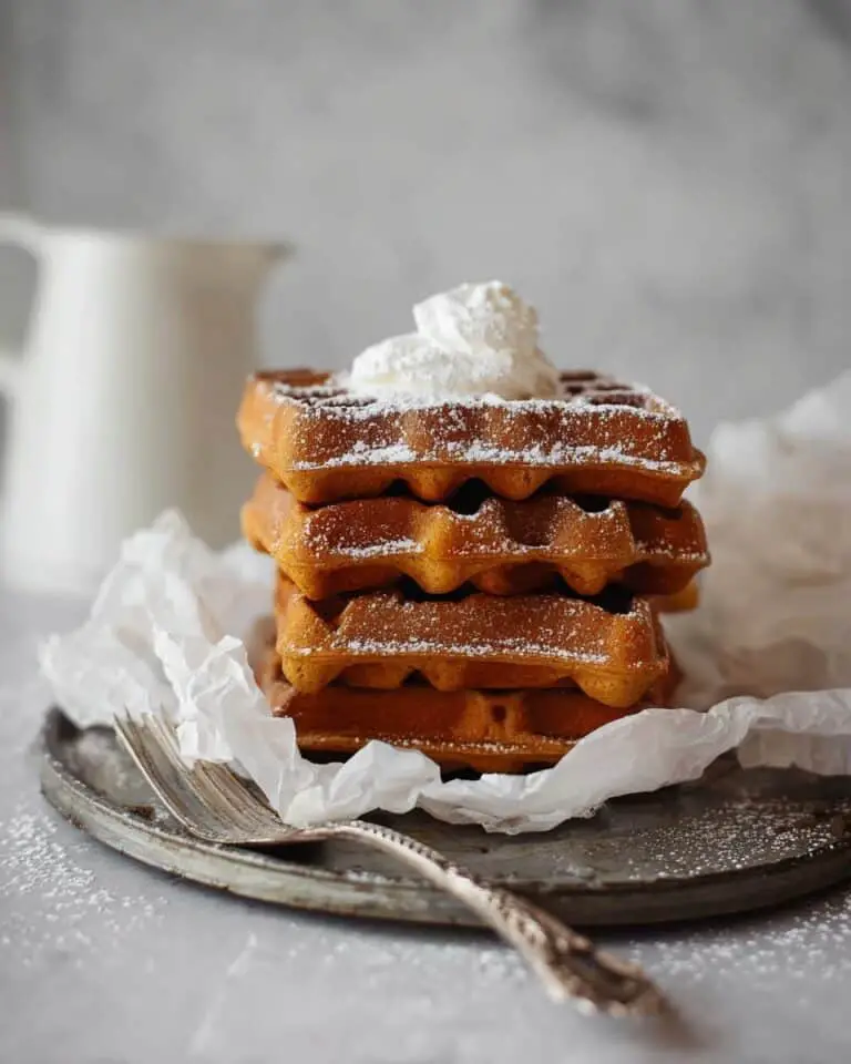 Gingerbread Waffles Recipe