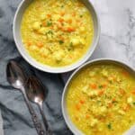 Mulligatawny Soup with Chicken, Rice, and Coconut Milk Recipe