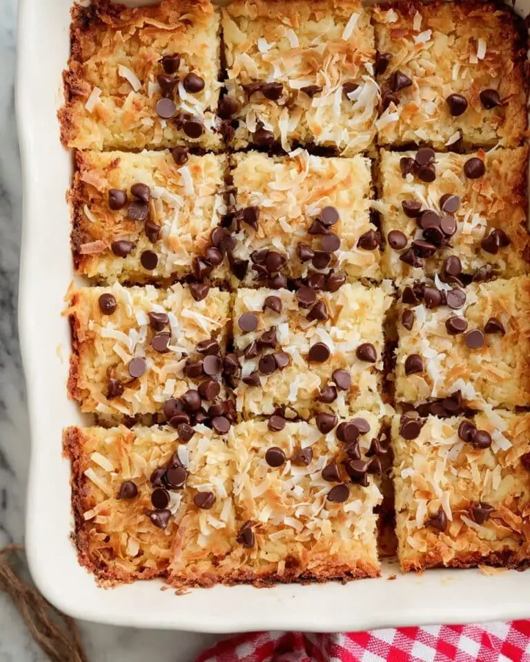Chocolate Coconut Bars Recipe