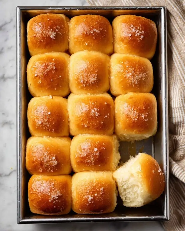 Homemade Dinner Rolls Recipe