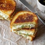 Pesto and Mozzarella Grilled Cheese Sandwich Recipe