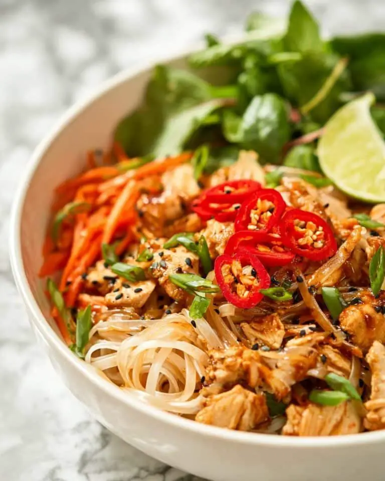 Chinese Chicken Stir Fry with Vegetables and Noodles Recipe