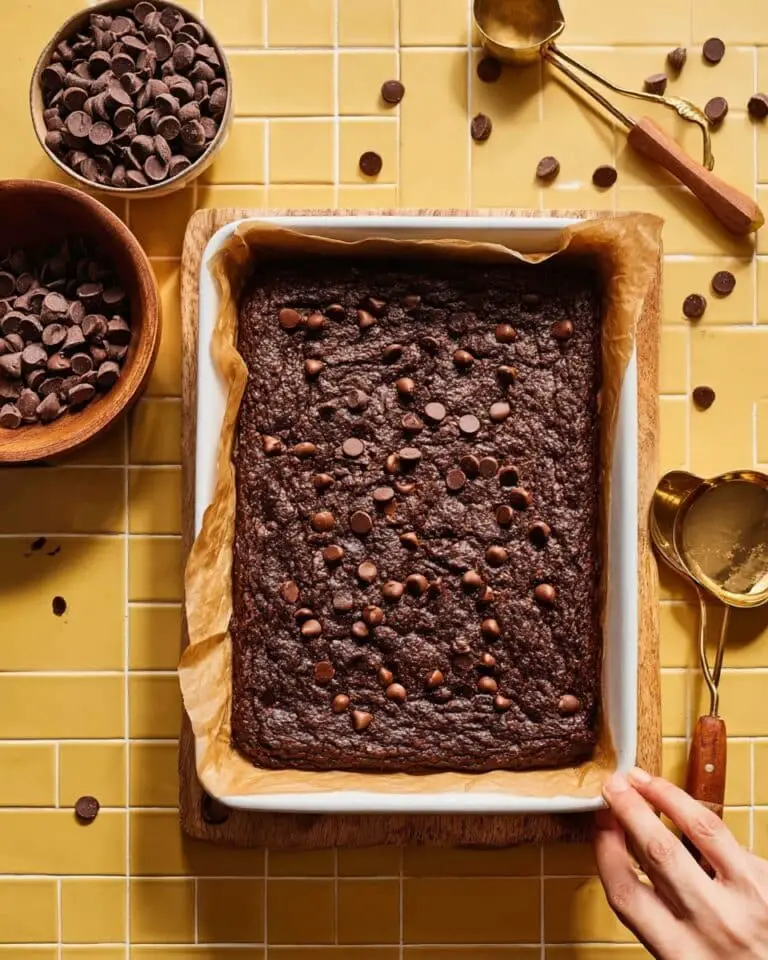 Double Fudge Chickpea Brownies Recipe