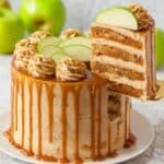 The BEST Caramel Apple Spice Cake Recipe