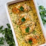 Smothered Cheesy Sour Cream Chicken Recipe