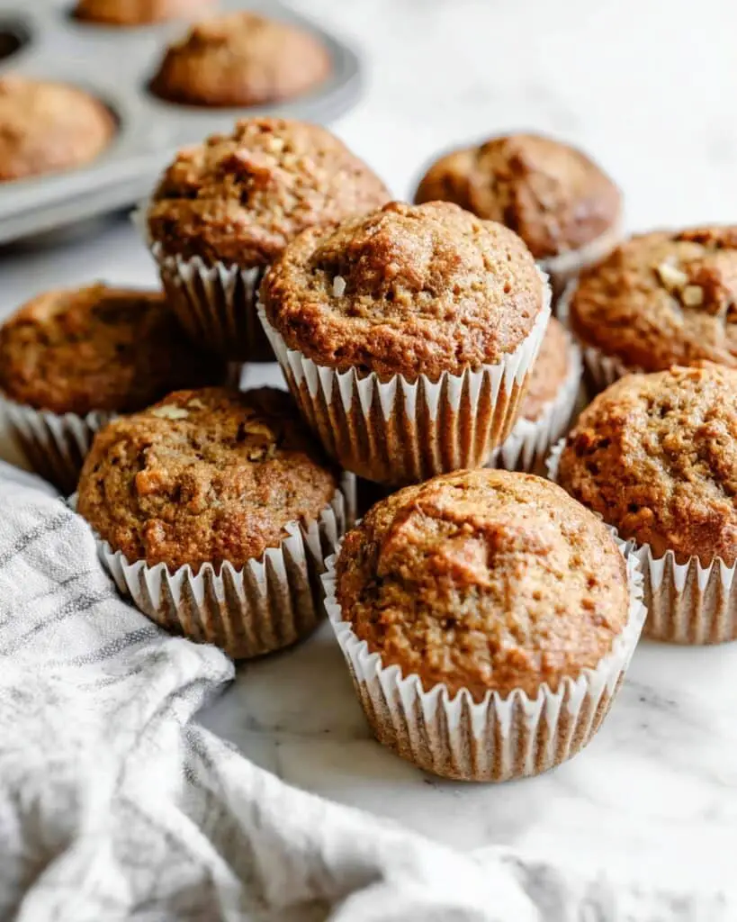 Healthy Banana Muffins Recipe