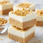 Frosted Maple Cookie Bars with Toffee Bits Recipe