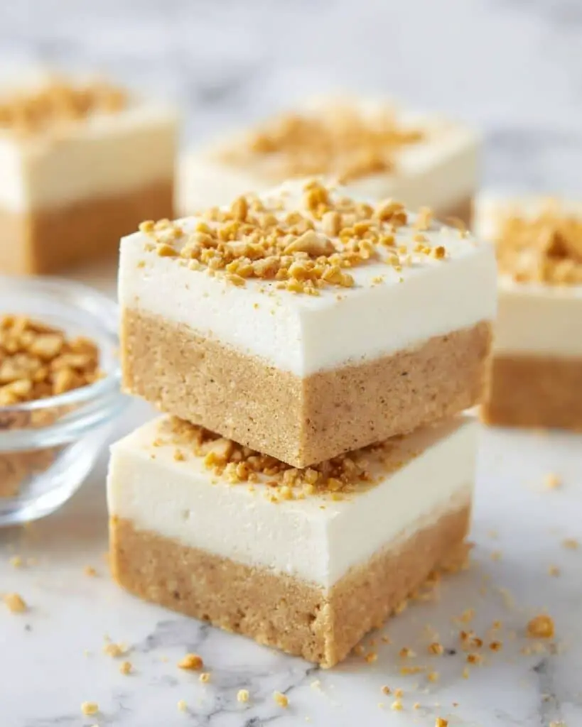 Frosted Maple Cookie Bars with Toffee Bits Recipe