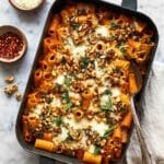 Pumpkin Tomato Pasta Bake with Walnuts and Sage Recipe