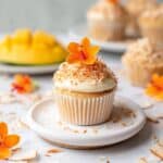 Mango Coconut Cupcakes Recipe