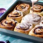 Sourdough Blueberry Cinnamon Rolls Recipe