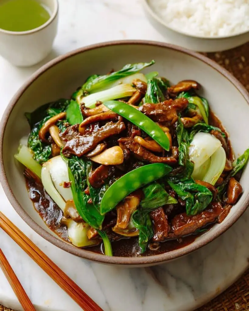 Vegetables and Beef Stir-Fry Recipe