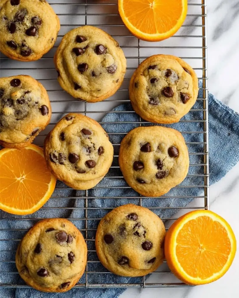 Orange Chocolate Chip Cookies Recipe
