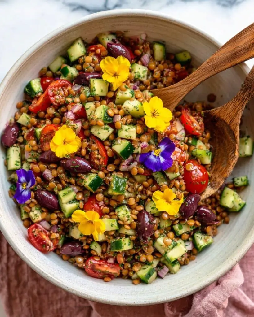 Mediterranean Lentil Salad Recipe