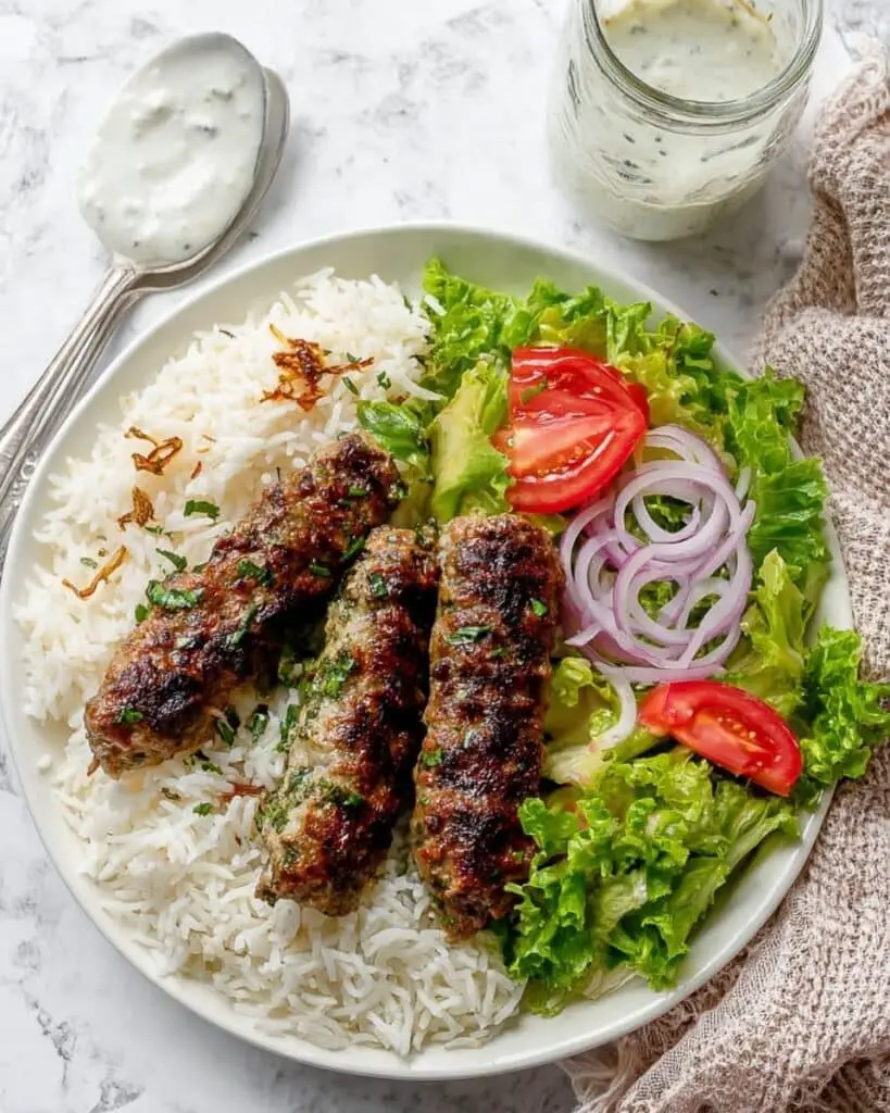 Grilled Chicken Kafta Recipe