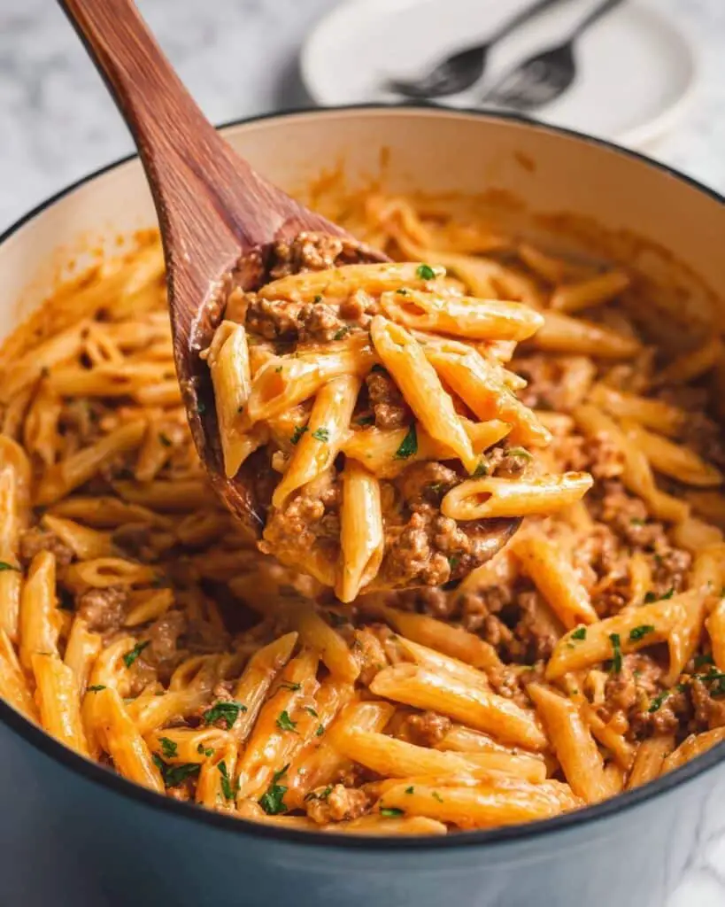 One Pan Beefaroni Recipe