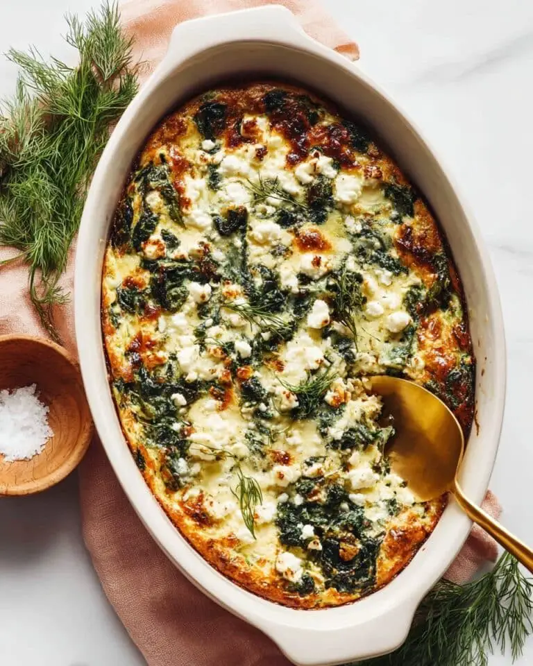 Sun-Dried Tomato Cottage Cheese Egg Bake Recipe