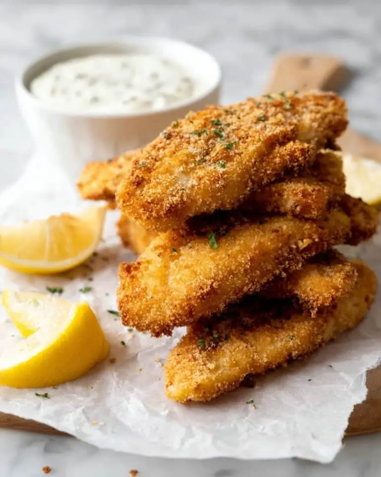 Oven Fried Parmesan Baked Chicken Tenders Recipe