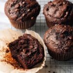 Chocolate Zucchini Muffins Recipe
