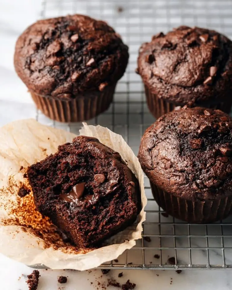 Chocolate Zucchini Muffins Recipe