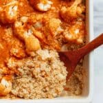 Buffalo Cauliflower Quinoa Casserole Recipe