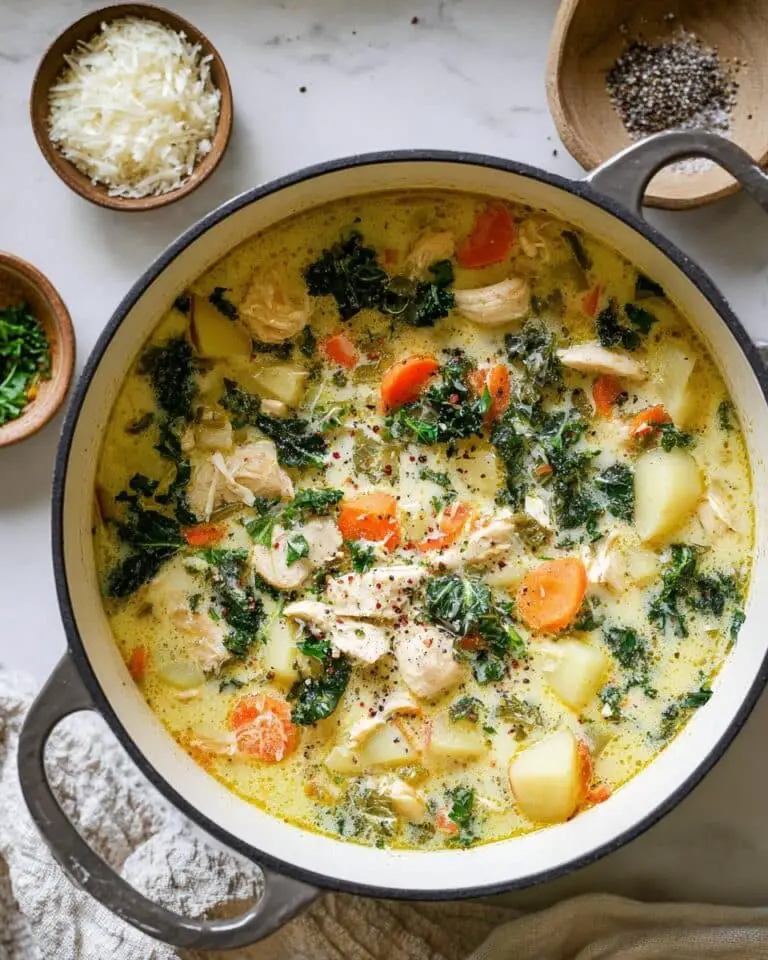 Creamy Chicken, Butternut Squash, and Gnocchi Soup Recipe
