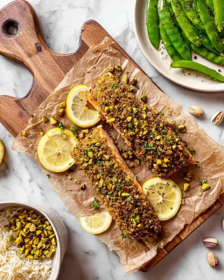 Pistachio-Crusted Salmon Recipe
