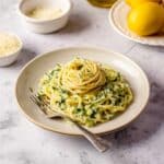 Zucchini Pasta with Creamy Parmesan Sauce Recipe