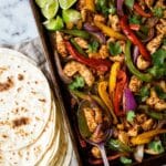 Sheet Pan Chicken Fajitas Recipe