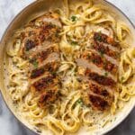 Creamy Chicken Alfredo with Fettuccine Recipe