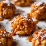 Old Fashioned Apple Fritter Recipe with Salted Caramel Glaze Recipe