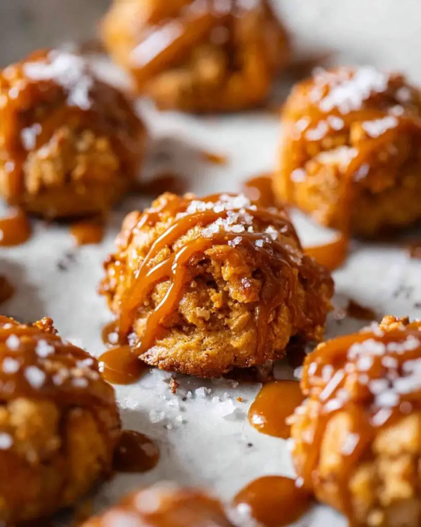 Old Fashioned Apple Fritter Recipe with Salted Caramel Glaze Recipe