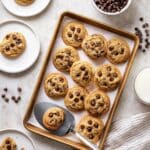 Bakery Style Chocolate Chip Cookies Recipe