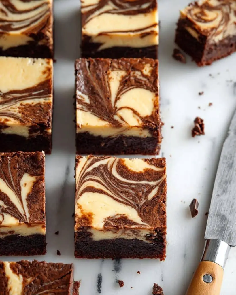 Easy Fudgy Cheesecake Brownies Recipe