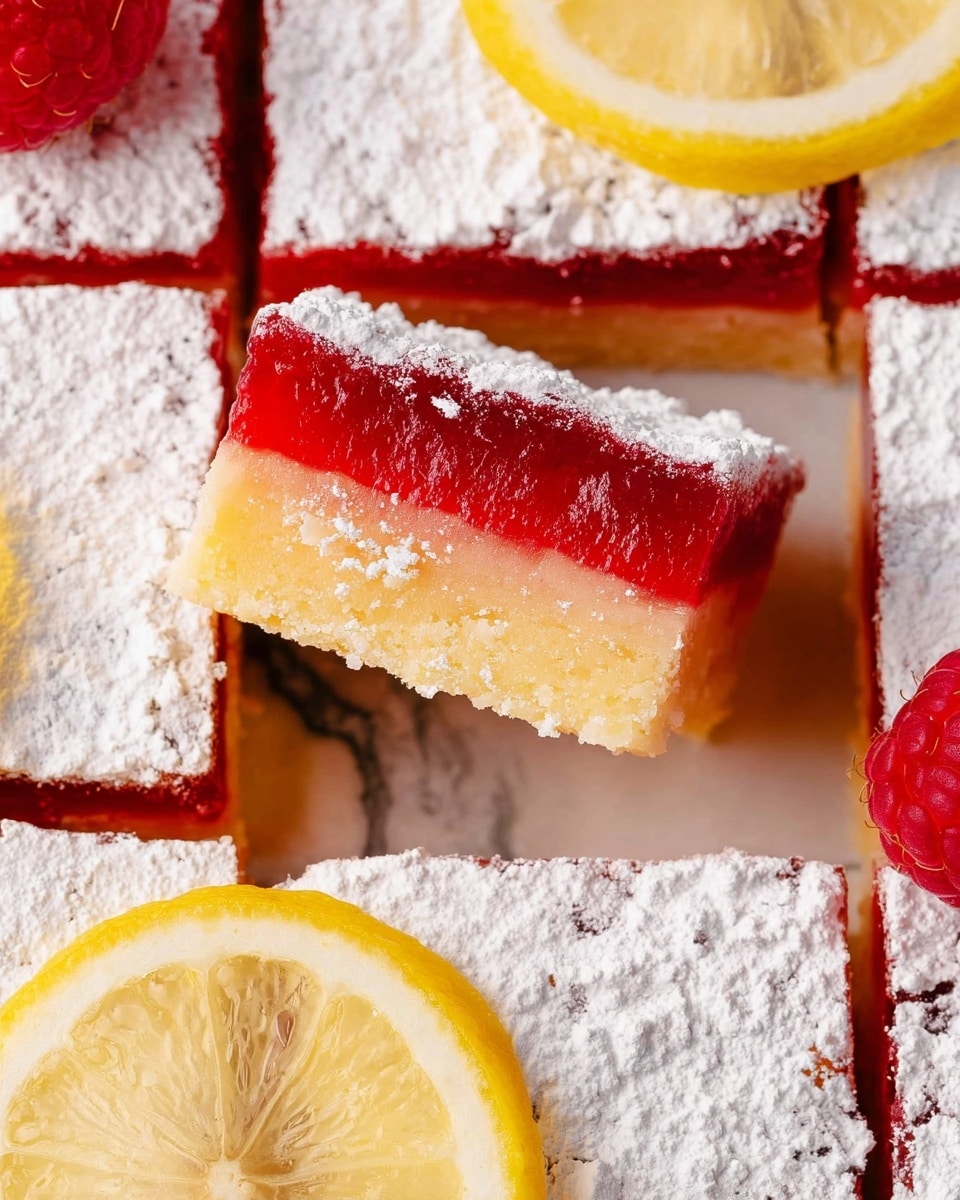 Lemon Raspberry Bars Recipe