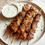Tandoori Chicken Skewers with Yogurt Sauce Recipe