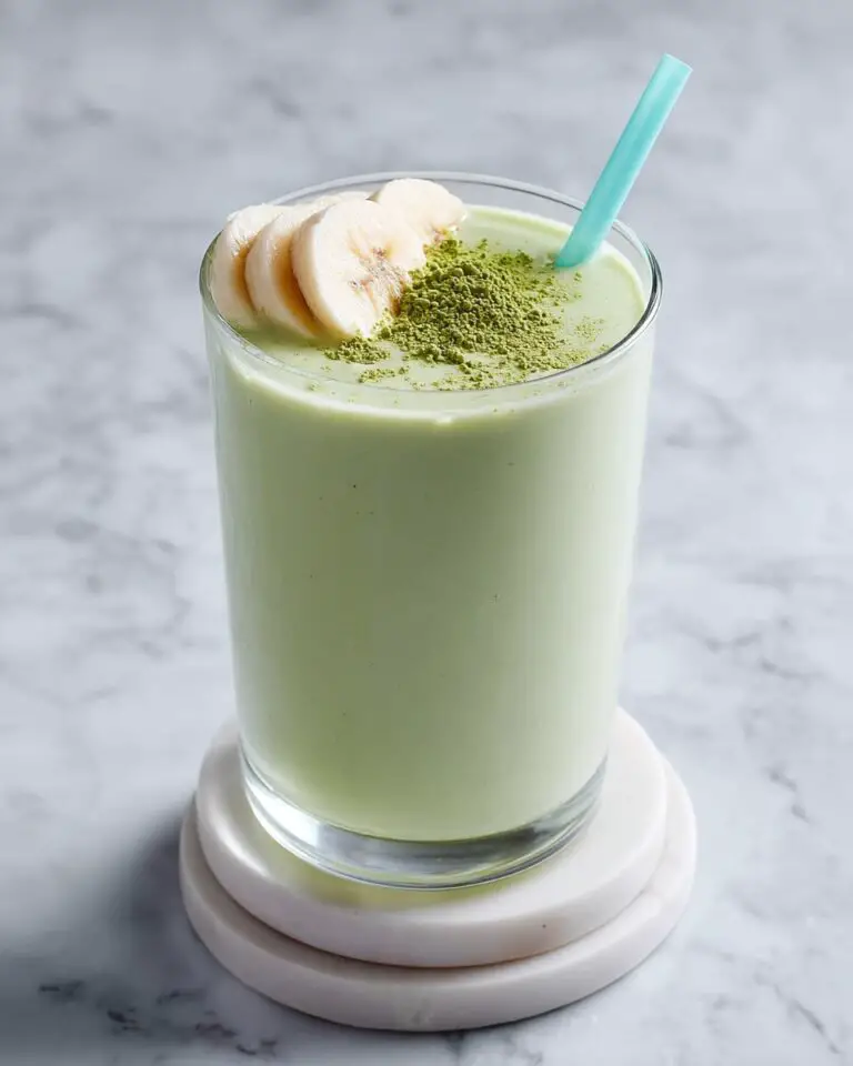 Banana Matcha Smoothie Recipe